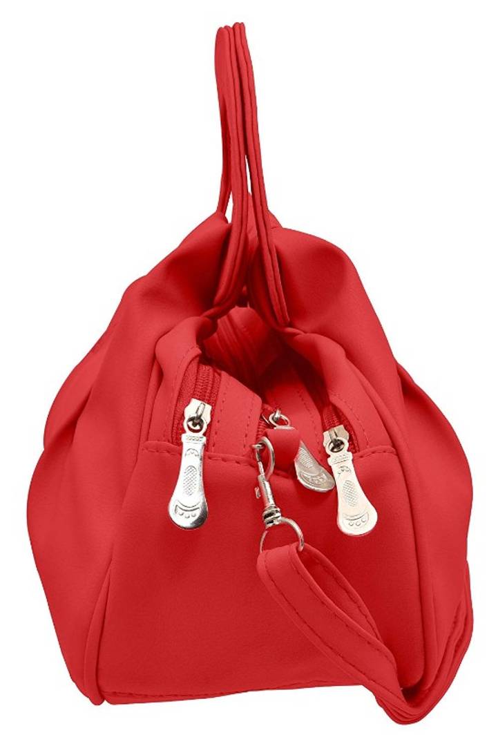 Elegant PU Handbag With Sling Strap